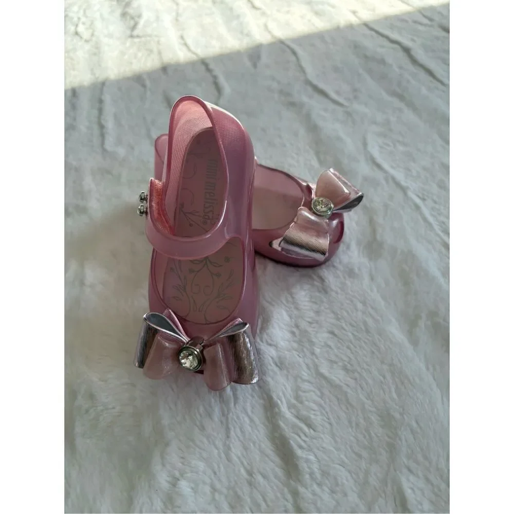 Mini Melissa Pink Shoes Size 5C